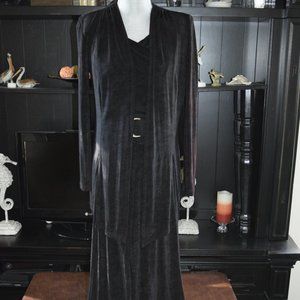 Cache Black Jumpsuit with Blazer